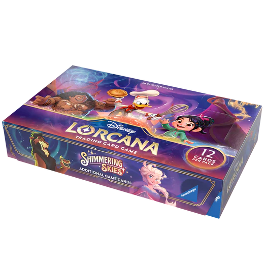 Disney Lorcana Set 5 Shimmering Skies Booster Box 24 pack VA Boutiquejoker