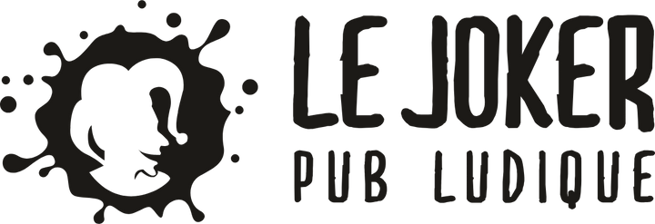Le Joker — Pub ludique, logo horizontal
