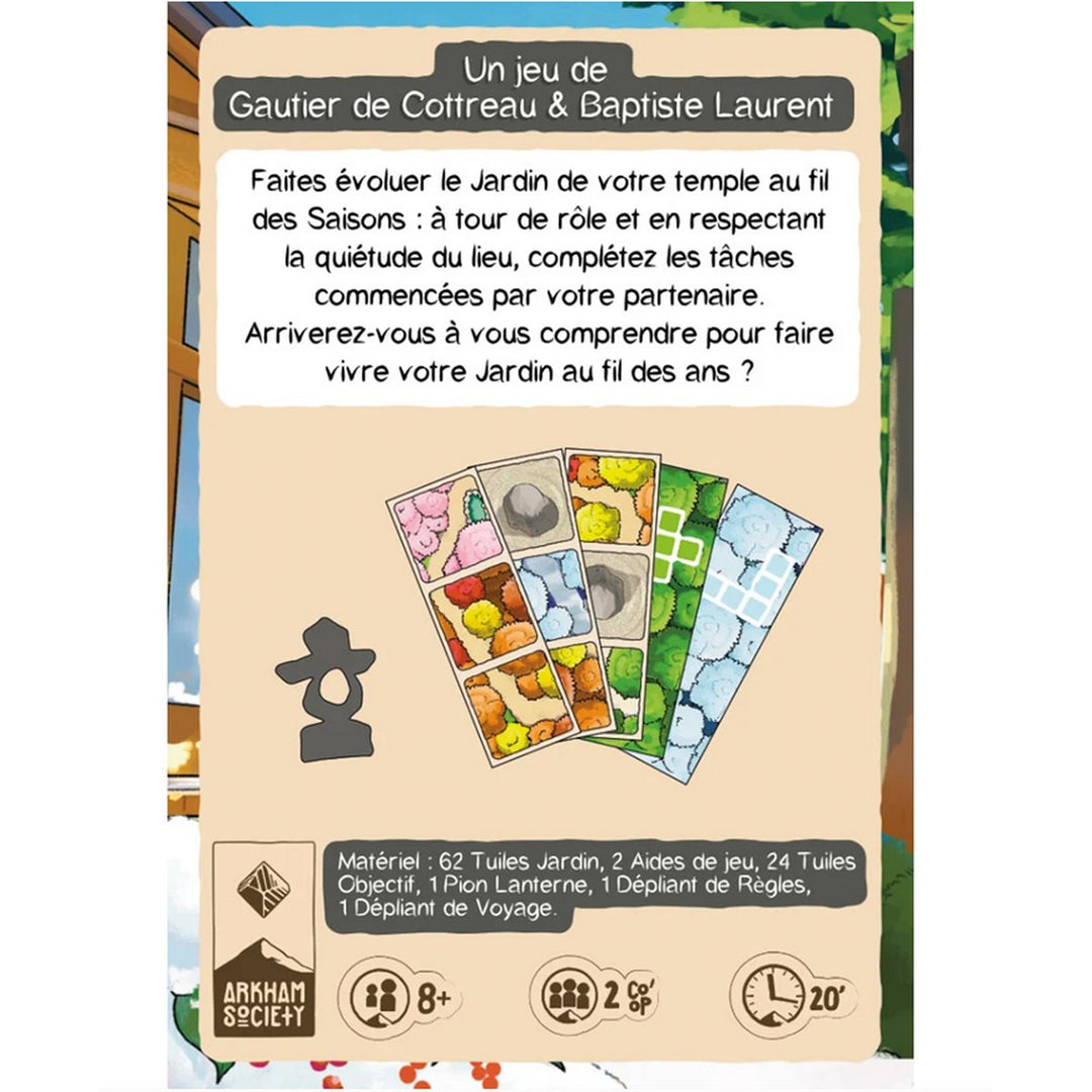 Niwashi – contenu et détails du jeu