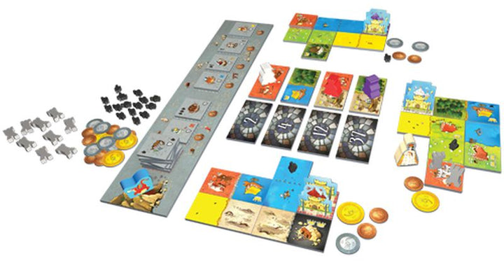 Queendomino - Boîte imparfaite, jeu neuf (25%)