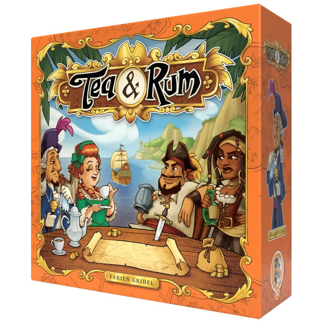 Tea &amp; Rum – boîte du jeu