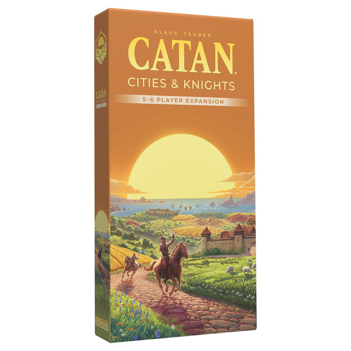 Catan : Cities &amp; Knights – Complément 5–6 joueurs – 6e édition (VA) – boîte du jeu