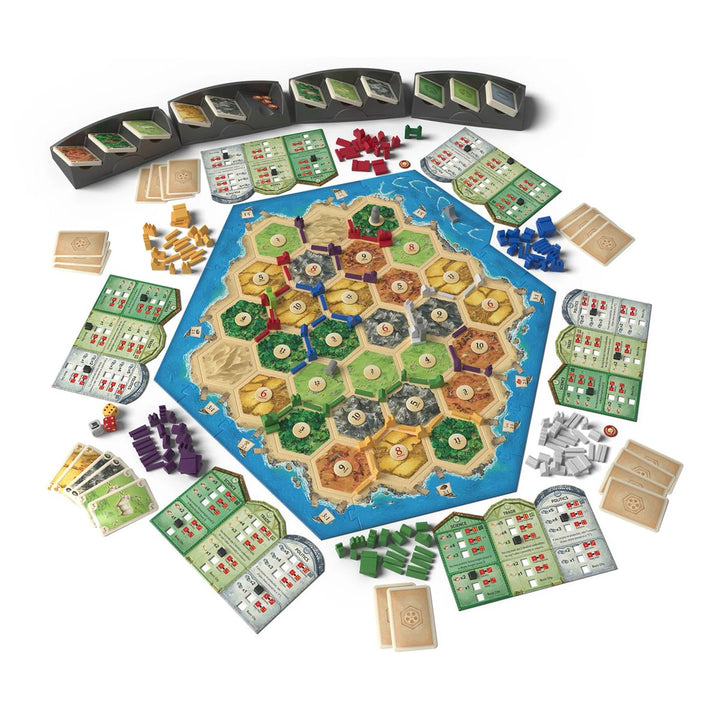Catan : Cities &amp; Knights – Complément 5–6 joueurs – 6e édition (VA) – contenu et détails du jeu