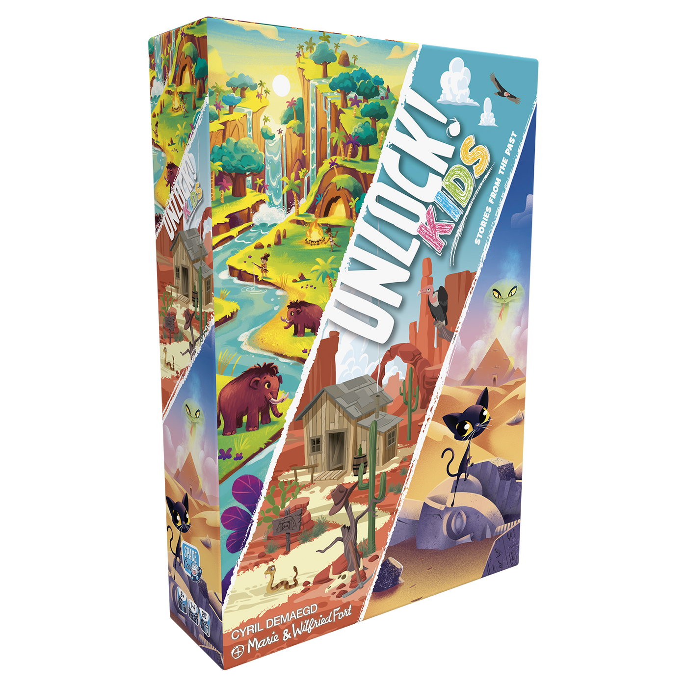 Unlock!: Kids 2 - Stories From The Past (VA) - Box damaged, new game (30%)