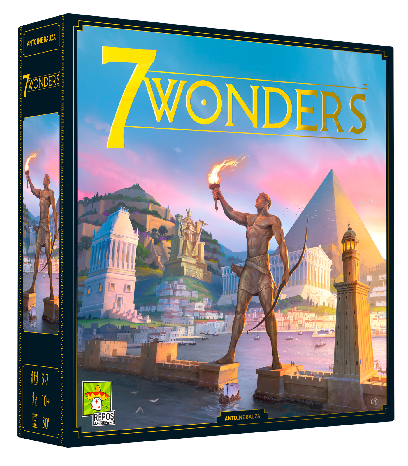 7 Wonders (VA) -  Imperfect box, new game (30%)