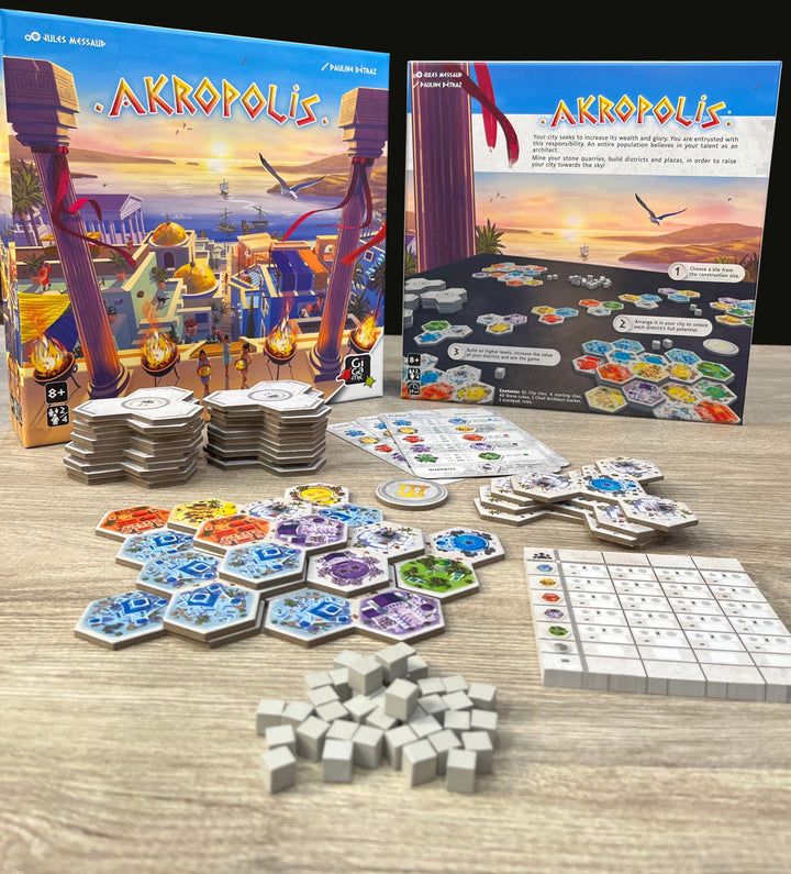 Akropolis – matériel de jeu