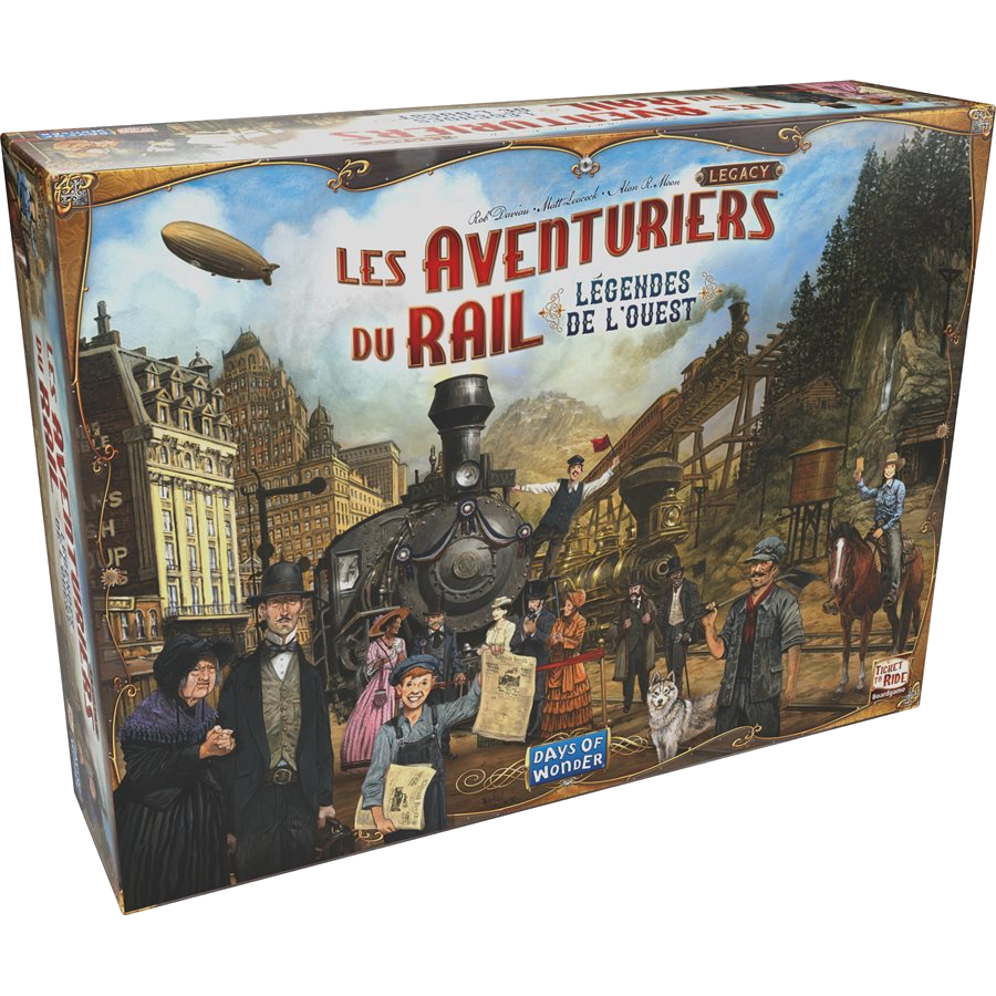 Les Aventuriers du Rail Legacy: Légendes de l'Ouest