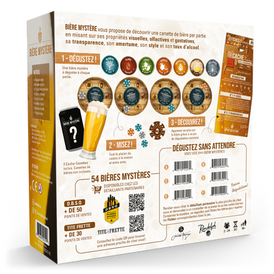 Combo Bière Mystère + 3 caches canettes supplémentaires
