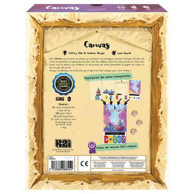 Canvas - Boîte imparfaite, jeu neuf (20%)
