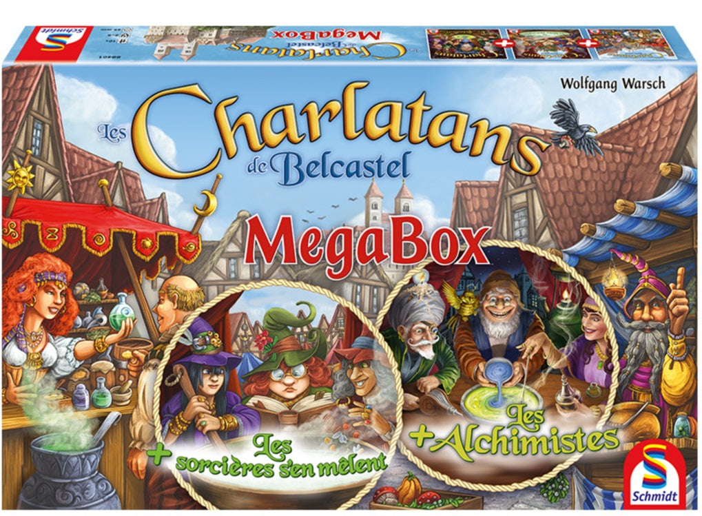 Charlatans de Belcastel: MegaBox - Boîte imparfaite, jeu neuf (20%)