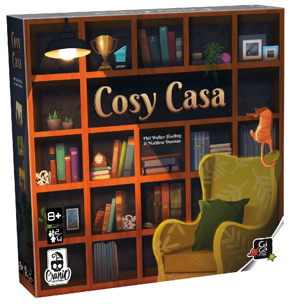 Cosy Casa - Boîte imparfaite, jeu neuf (20%)