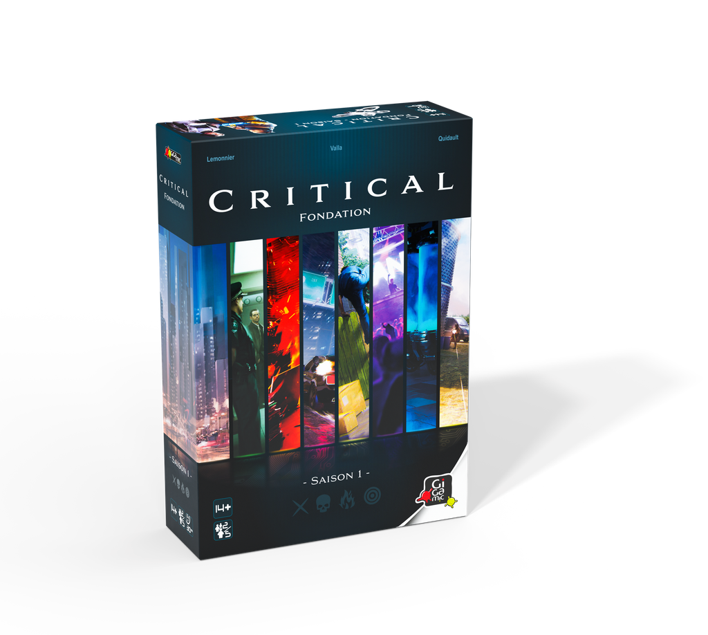 Combo Critical - Fondation: Saison 1 + Critical - Sanctuaire: Saison 1