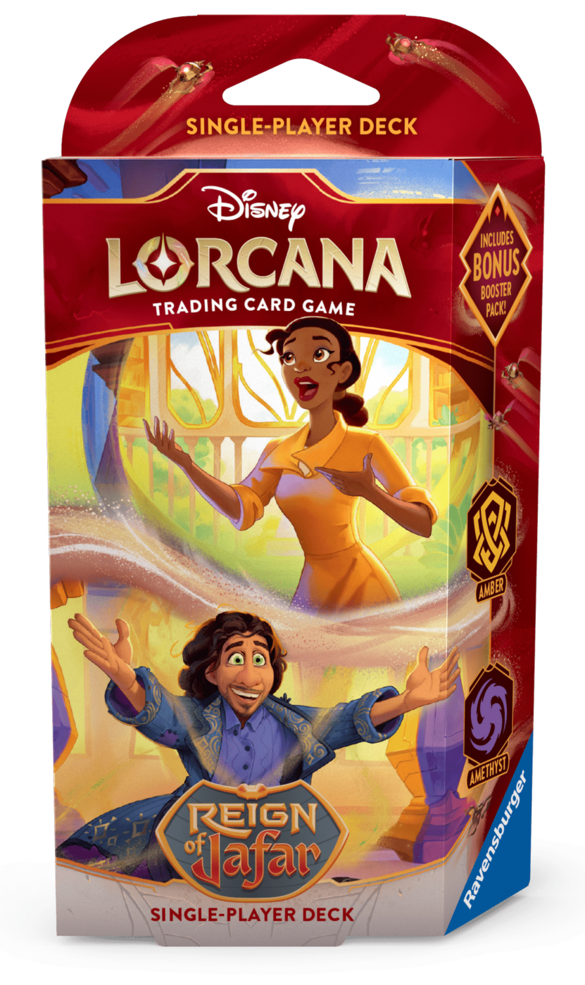 Disney Lorcana : Set 8 - Reign of Jafar - Starter Deck - Amber &amp; Amethyst