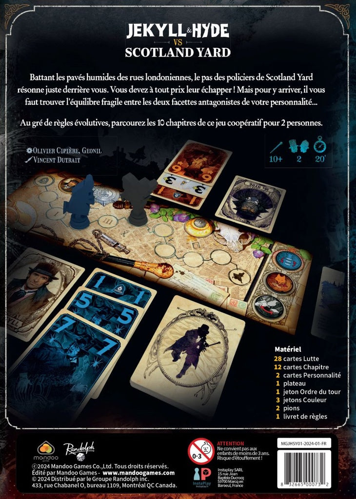Jekyll &amp; Hyde VS Scotland Yard
