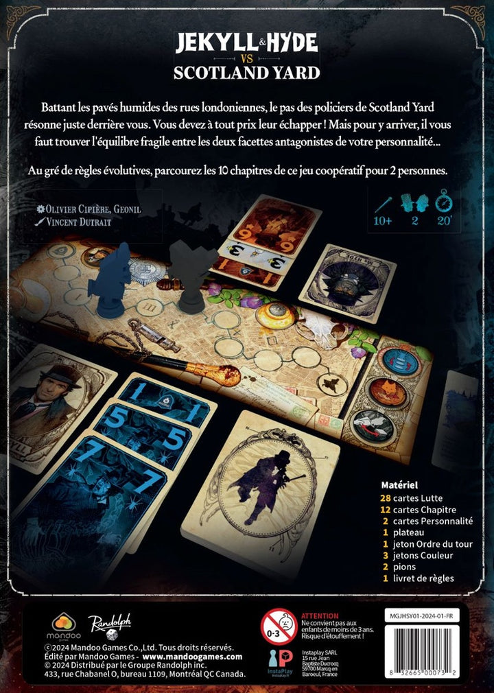 Jekyll &amp; Hyde VS Scotland Yard