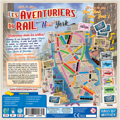 Les Aventuriers du Rail: New York