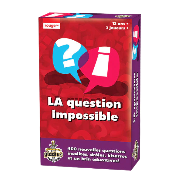 La question impossible : Volume 2