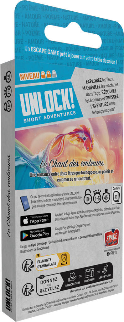 Unlock!: Short Adventures - #11 Le Chant des Embruns