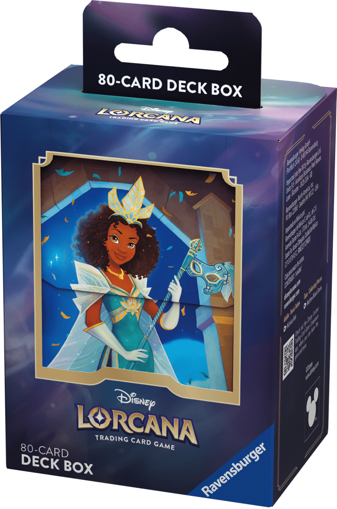 Disney Loracana トレーディングカード 5ボックス Disney Lorcana : Set 5: Shimmering Skies - Deck Box : Tiana