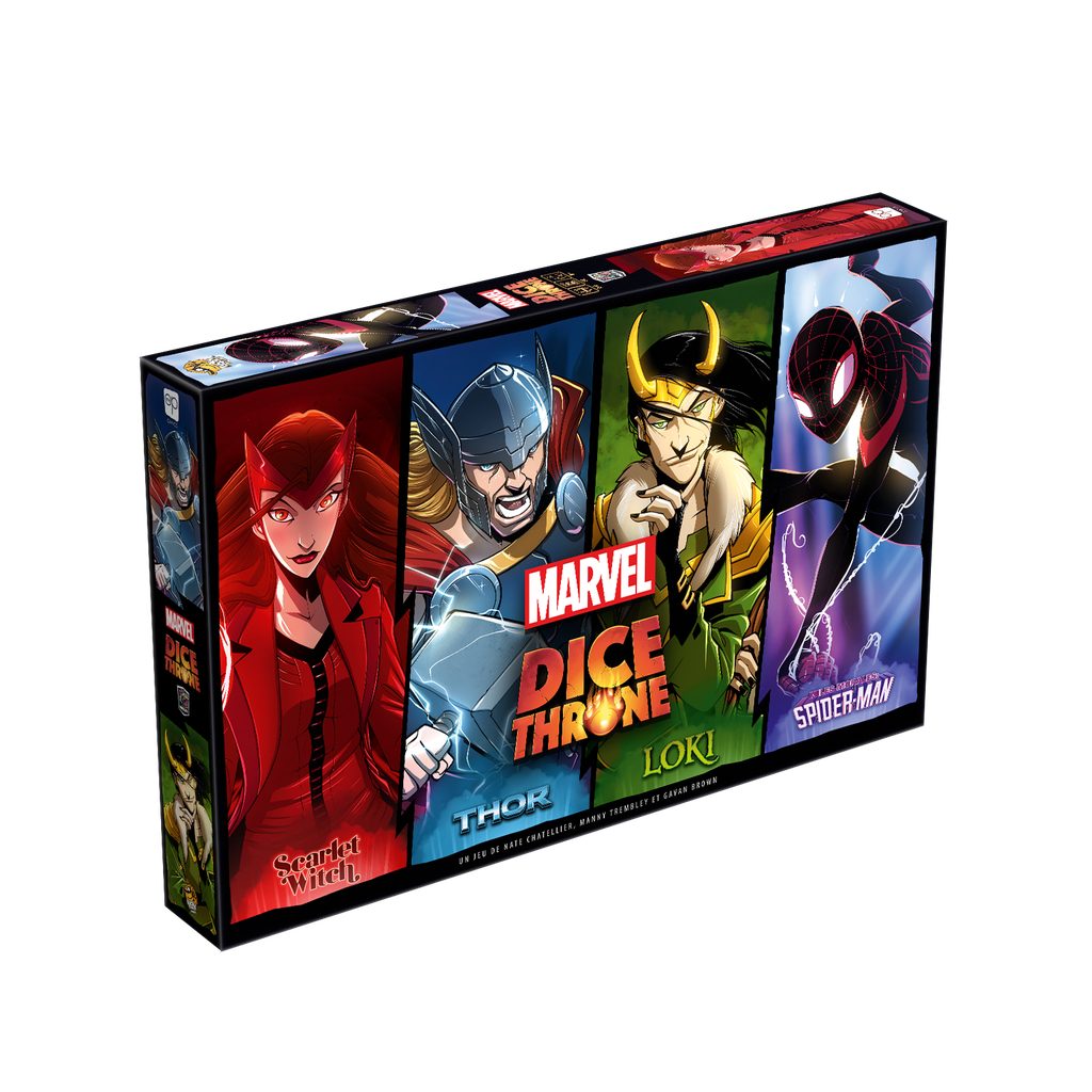 Marvel Dice Throne: Scarlet Witch vs Thor vs Loki vs Spider-Man