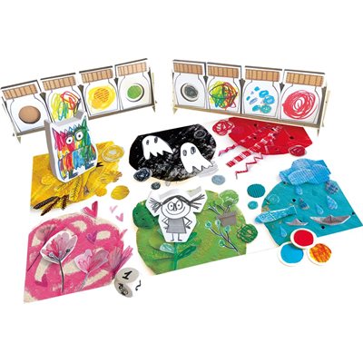 Monstre des couleurs - Boîte endommagée, jeu neuf (50%)