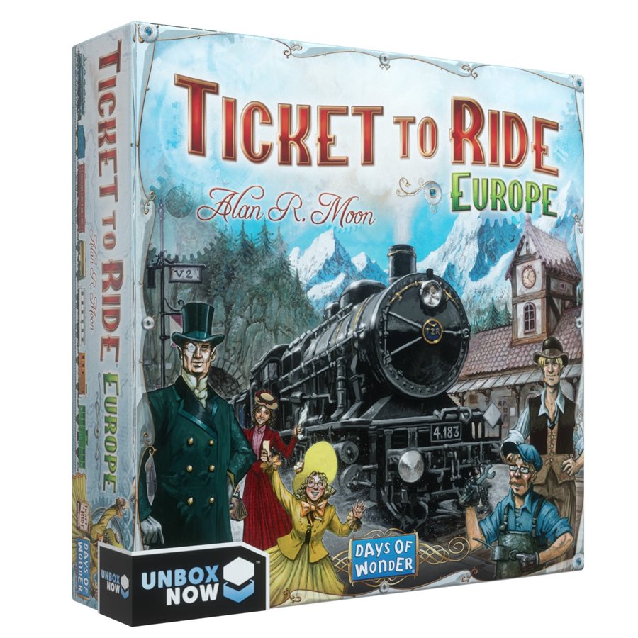 Ticket to Ride: Europe (VA) - Box damaged, new game (40%)