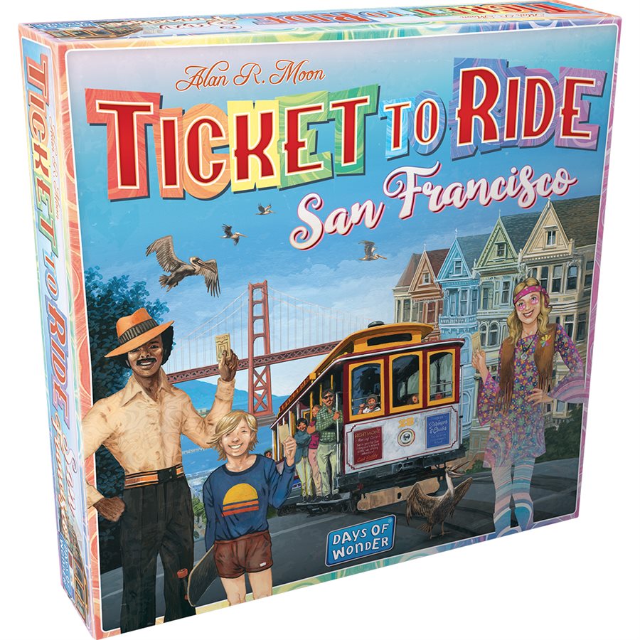 Ticket to Ride: San Francisco - Box damaged, new game (20%)