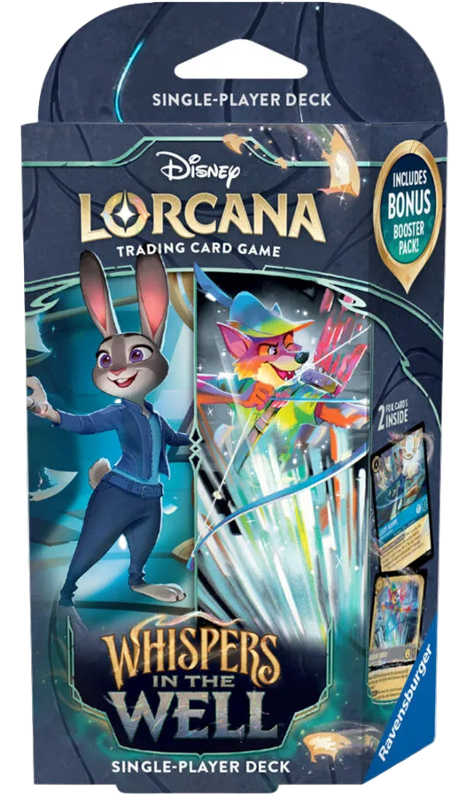 Disney Lorcana : Set 10 - Whispers in the Well - Starter Deck - Sapphire-Steel
