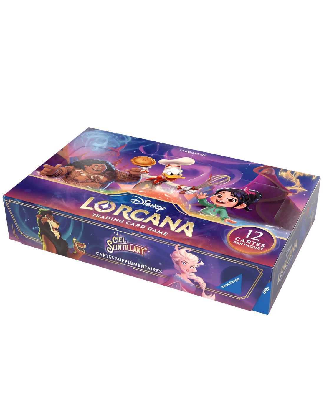 Disney Lorcana - Set 5 - Ciel Scintillant - Boite de Booster (24 paquets)