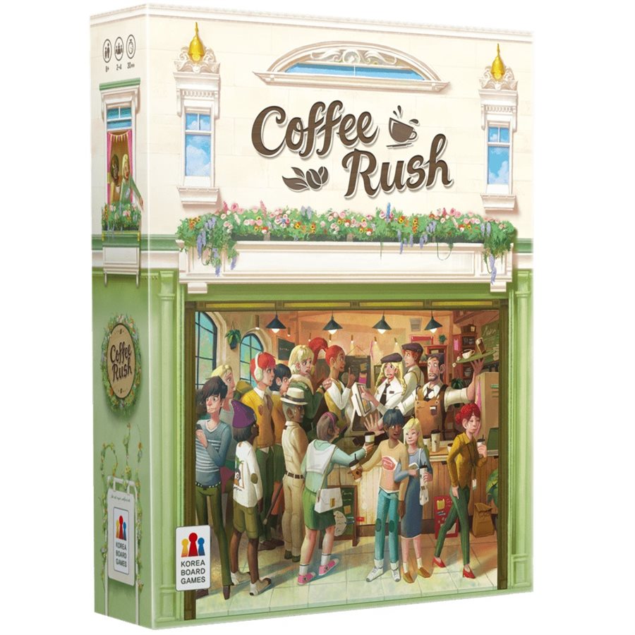 Coffee Rush – boîte du jeu