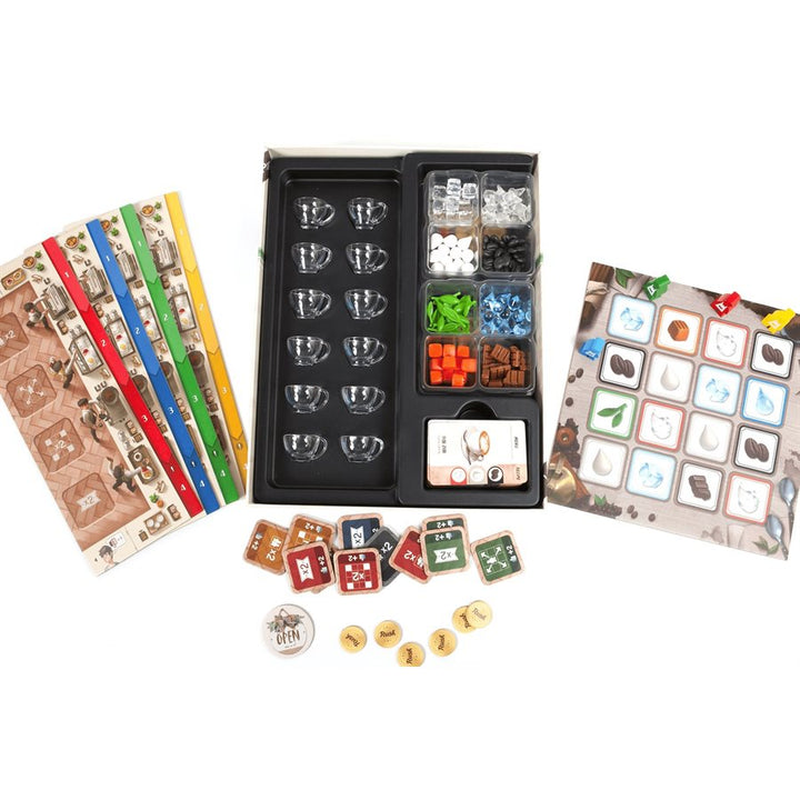 Coffee Rush – contenu et détails du jeu