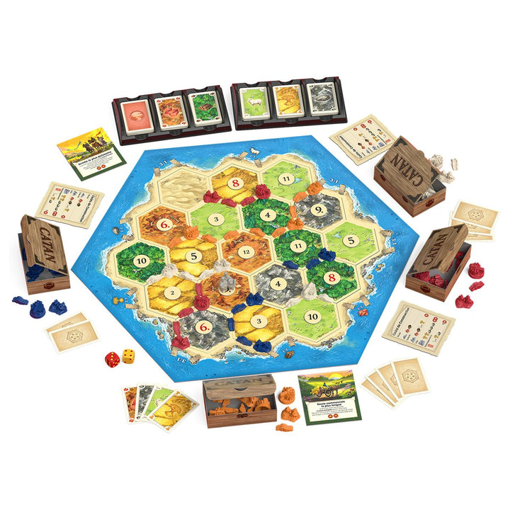 Catan – 6e édition – contenu et détails du jeu