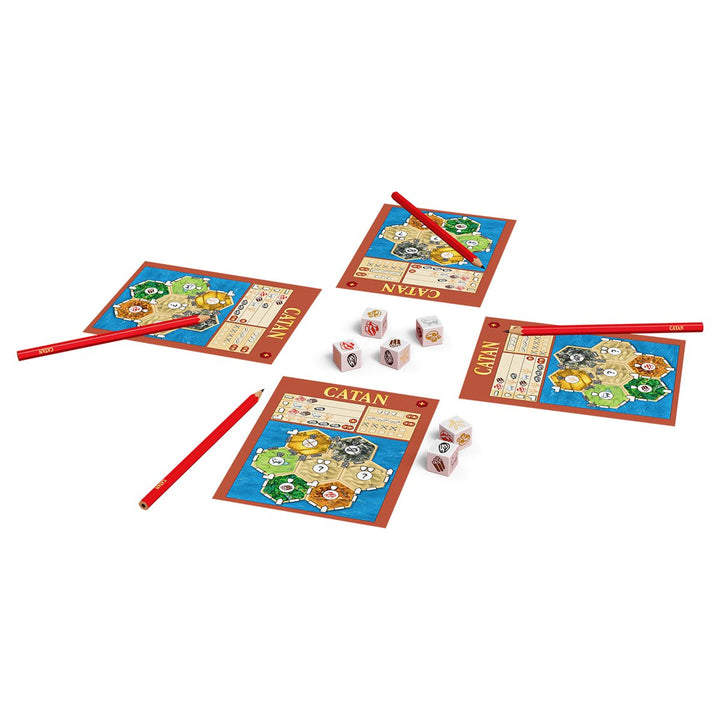 Catan : Le Jeu de Dés – composantes du jeu