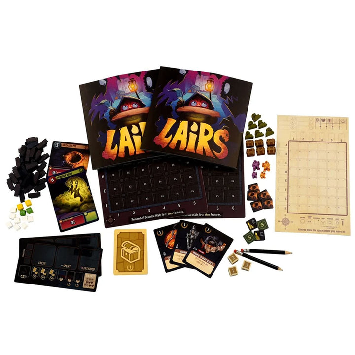 Lairs (VA) – contenu et détails du jeu