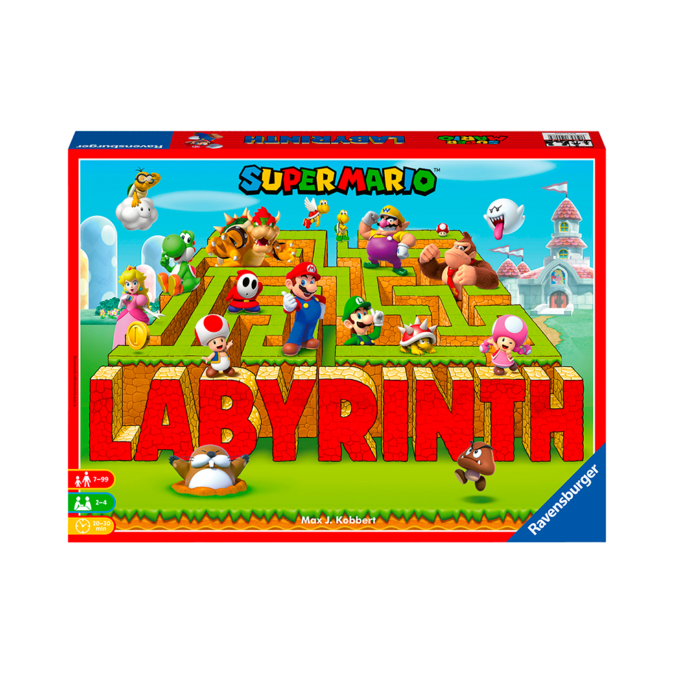 Super Mario Labyrinth - Boîte imparfaite, jeu neuf (20%)