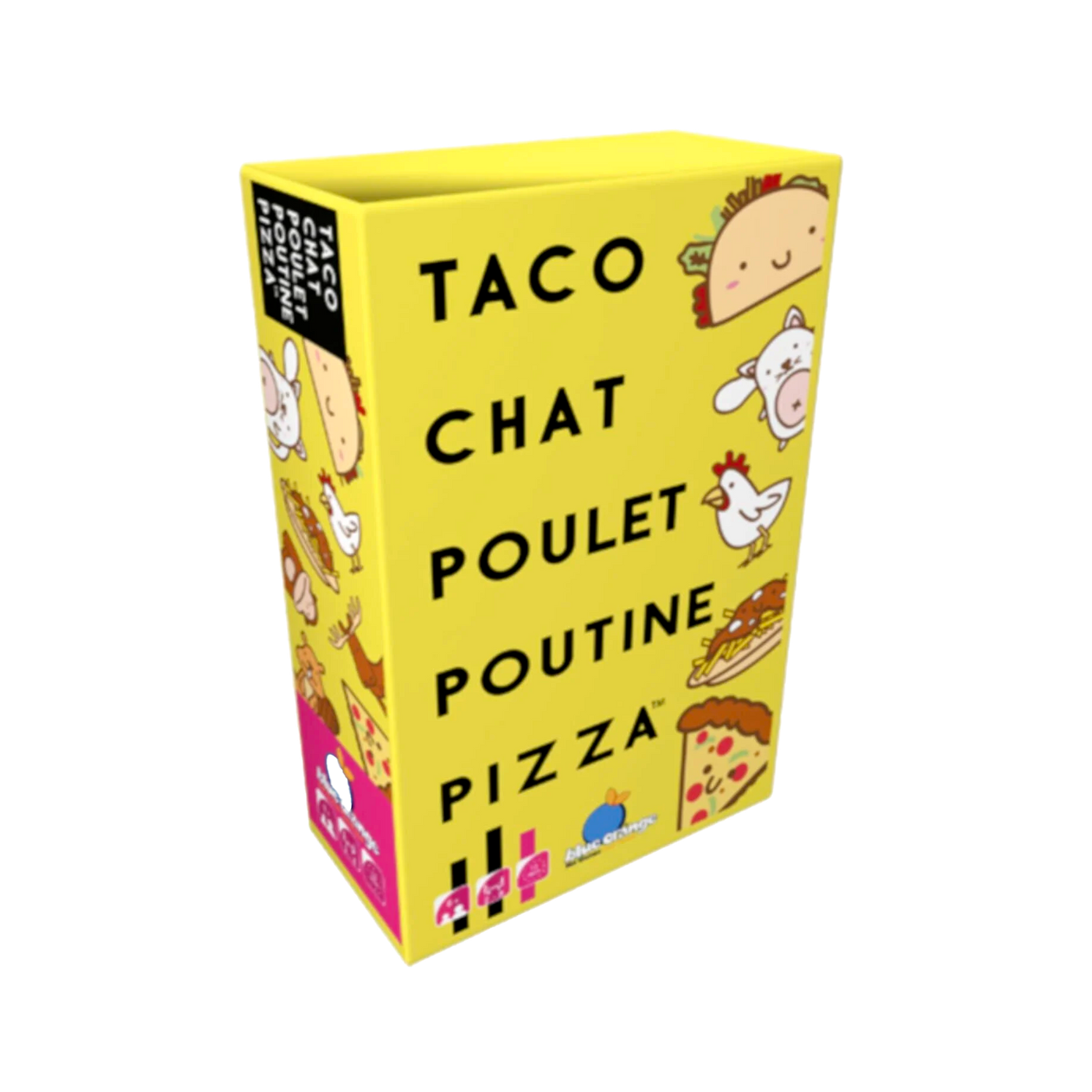 Taco Chat Poulet Poutine Pizza