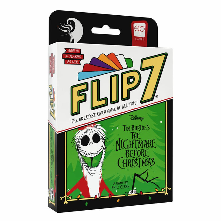 Flip 7: The Nightmare Before Christmas (VA) – boîte du jeu