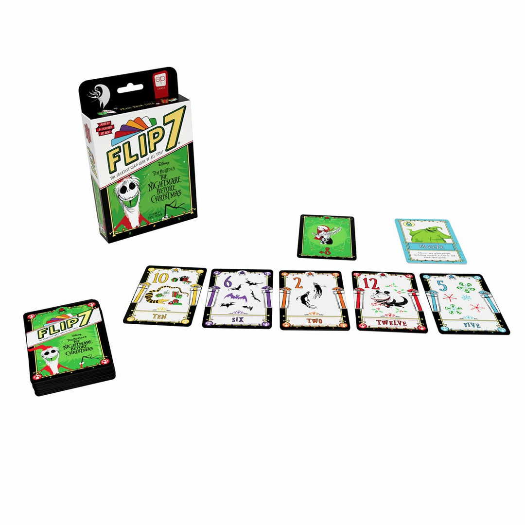 Flip 7: The Nightmare Before Christmas (VA) – contenu et détails du jeu