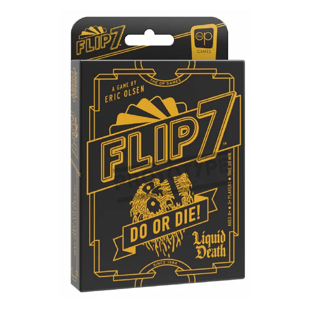 Flip 7: Liquid Death (VA) – boîte du jeu