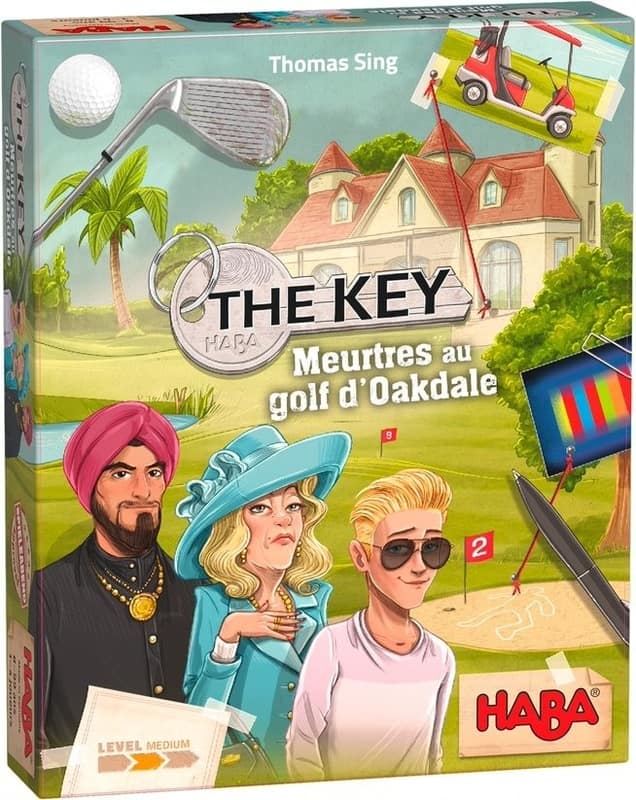 Combo The Key: Sabotages à Lucky Lama Land + Meurtres au golf d’Oakdale