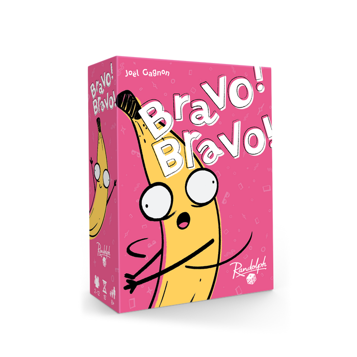Bravo Bravo (VA) — boîte du jeu en perspective, côté gauche visible.