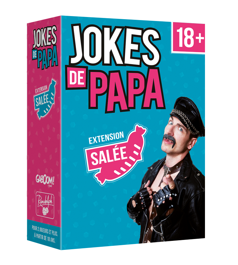 Jokes de Papa - Ext Salée — boîte du jeu.