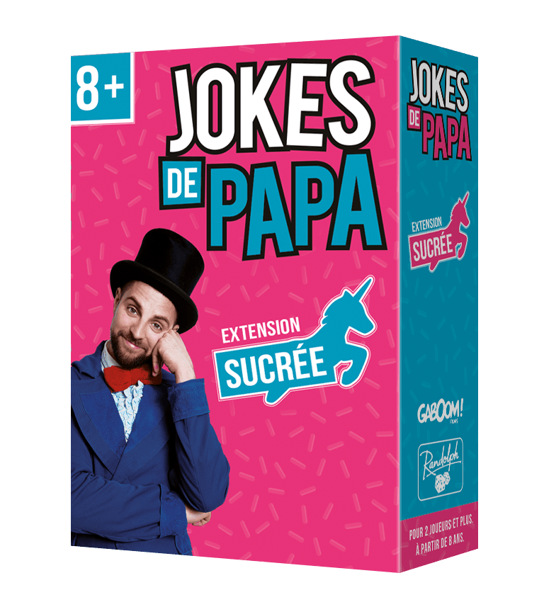 Jokes de Papa - Ext Sucrée — boîte du jeu.