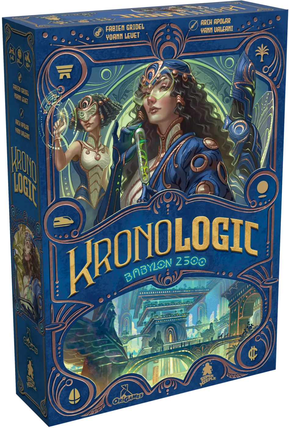Kronologic Babylon 2500 — boîte du jeu.