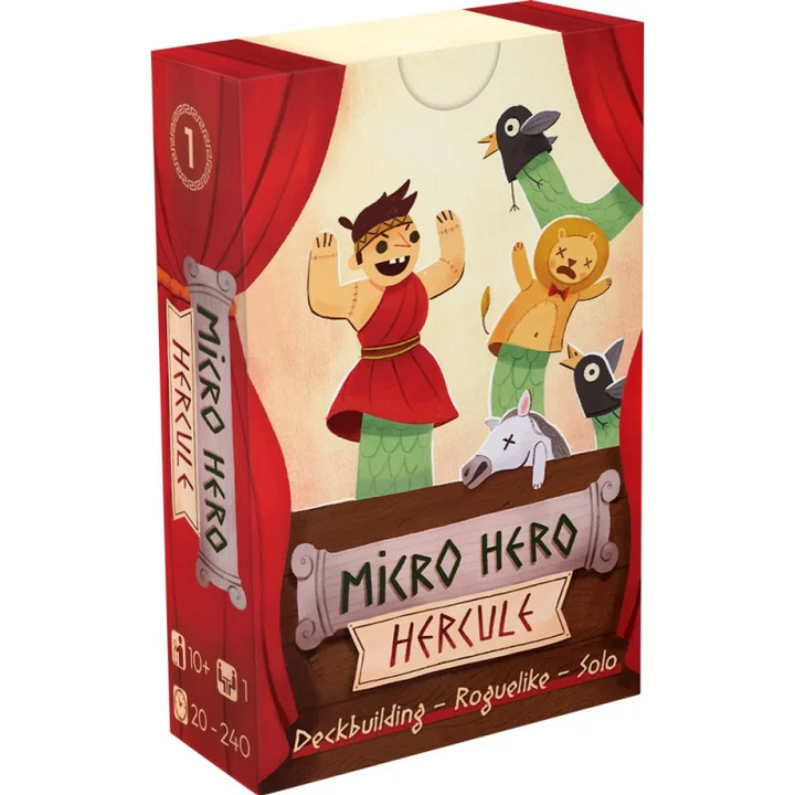 Micro Hero : Hercule — boîte du jeu