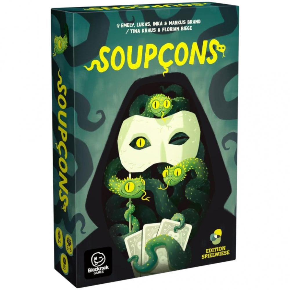 Soupçons — boîte du jeu