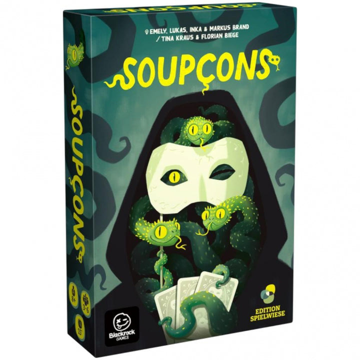 Soupçons — boîte du jeu