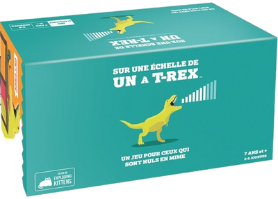 Sur une échelle de un à T-Rex