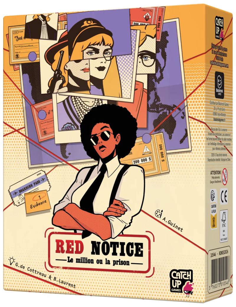 Red Notice : Le Million ou la Prison — boîte inclinée