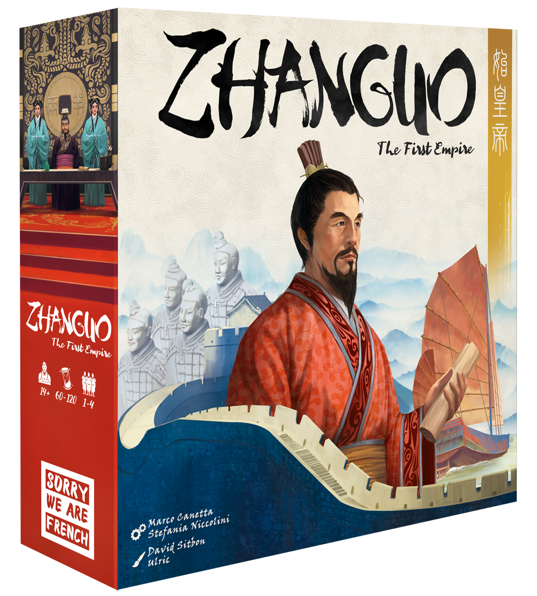 Zhanguo – The first Empire — boîte du jeu.
